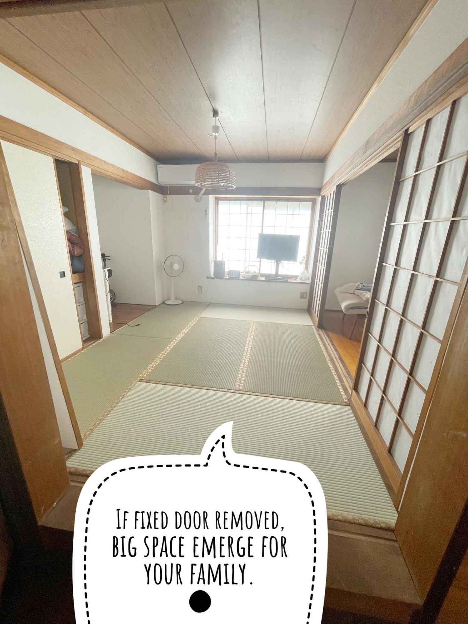 Tatami Room & Living Room Equipped With Multinational Tv And Fire, Bbq Corner In Tokyo Downtown House Zewnętrze zdjęcie